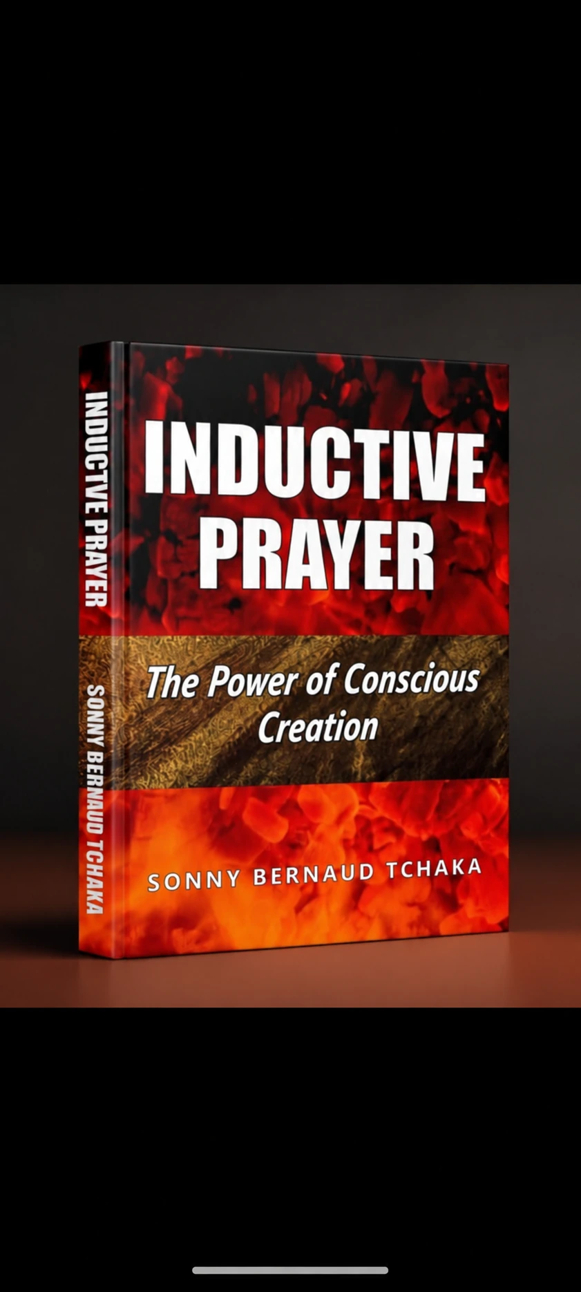 Book presentation of Inductive Prayer by Sonny Bernaud Tchaka.